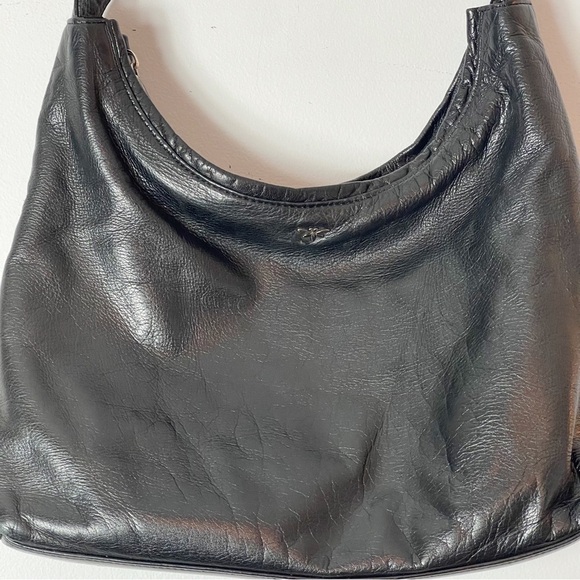 Vintage Carolee Genuine Black Leather Bag - Picture 2 of 16